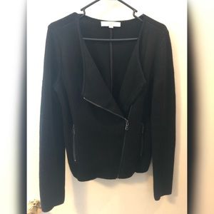 Loft Black Knit Cardigan